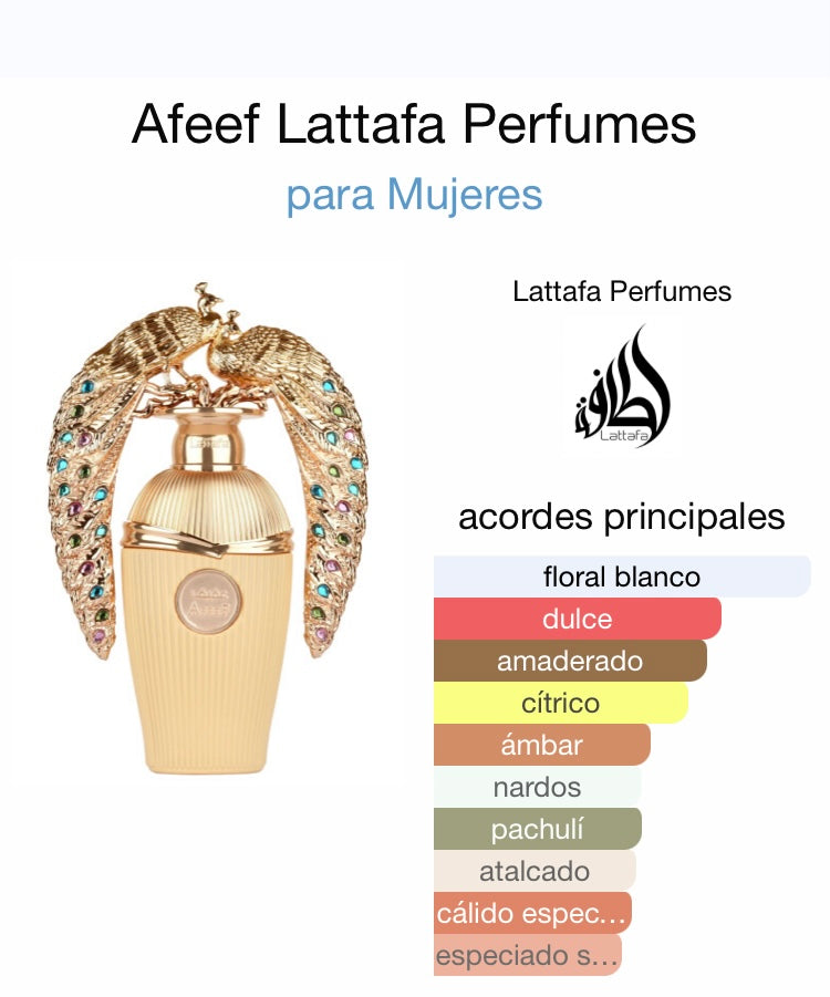 Perfume Afeef de Lattafa