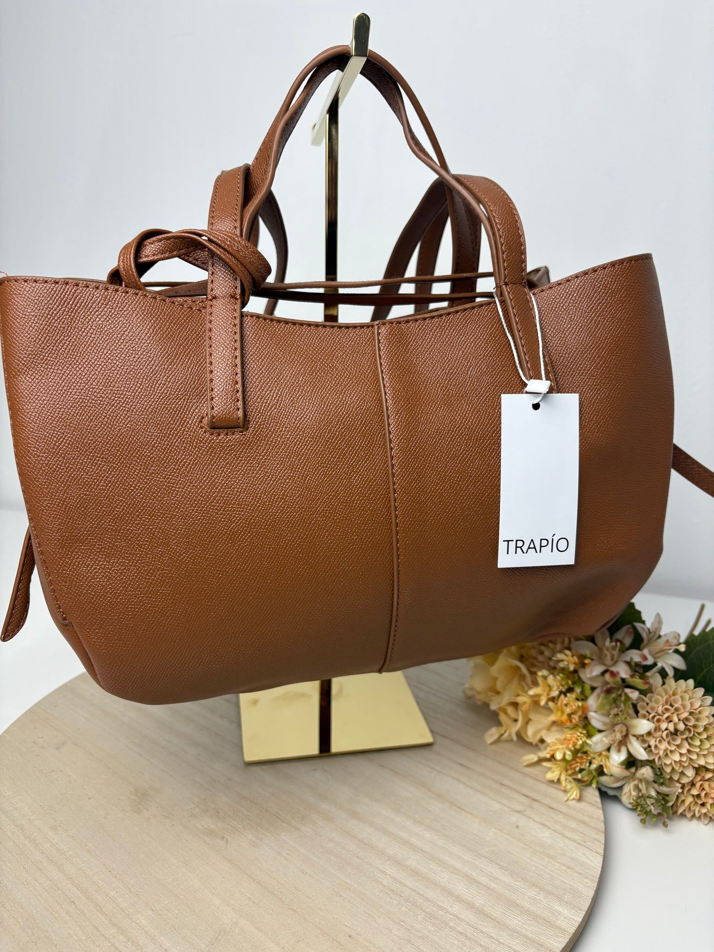 Bolso villa camel