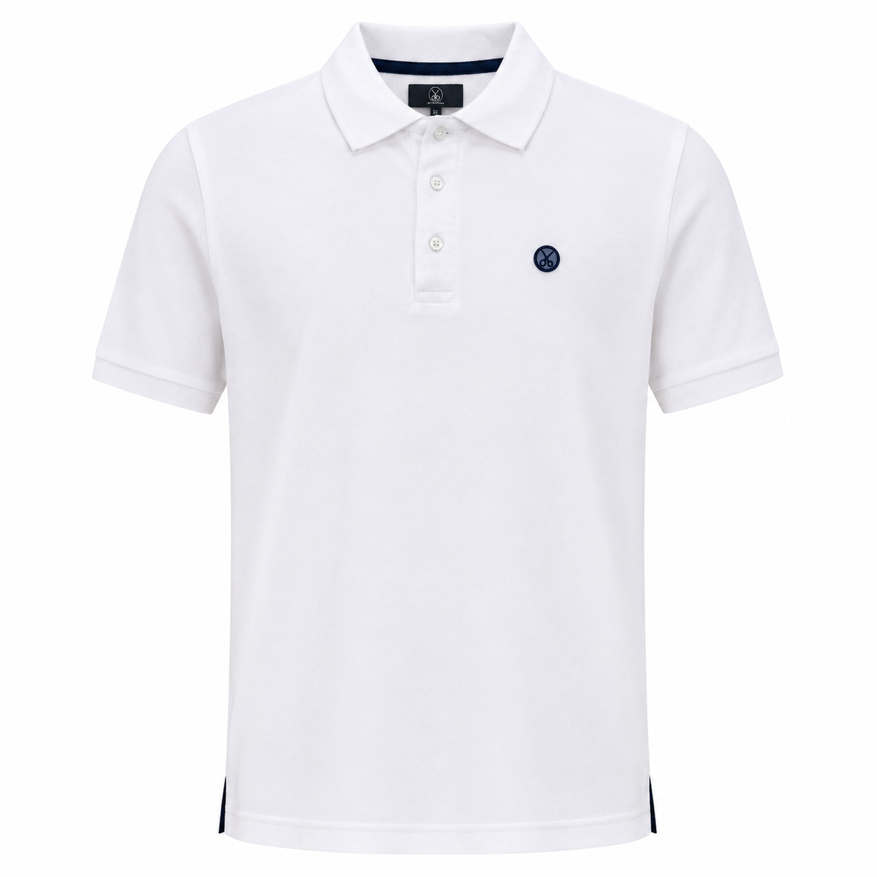 Polo Hombre Blanco Bordado – Martiz