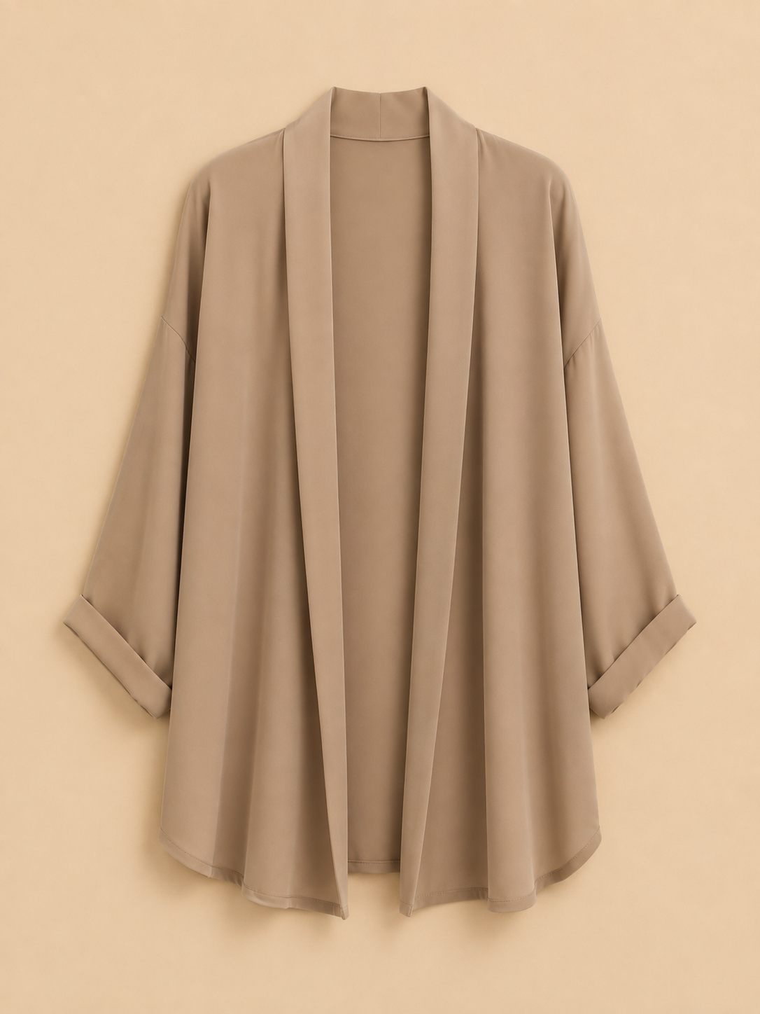 Kimono Beige Topo Trapio