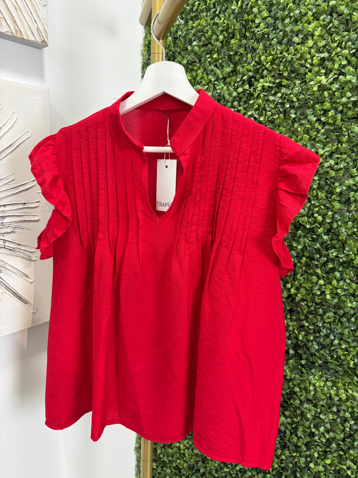 Camiseta Abril roja