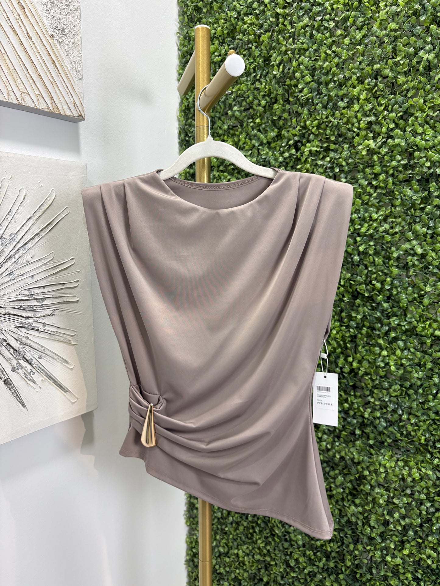Top Luisel taupe
