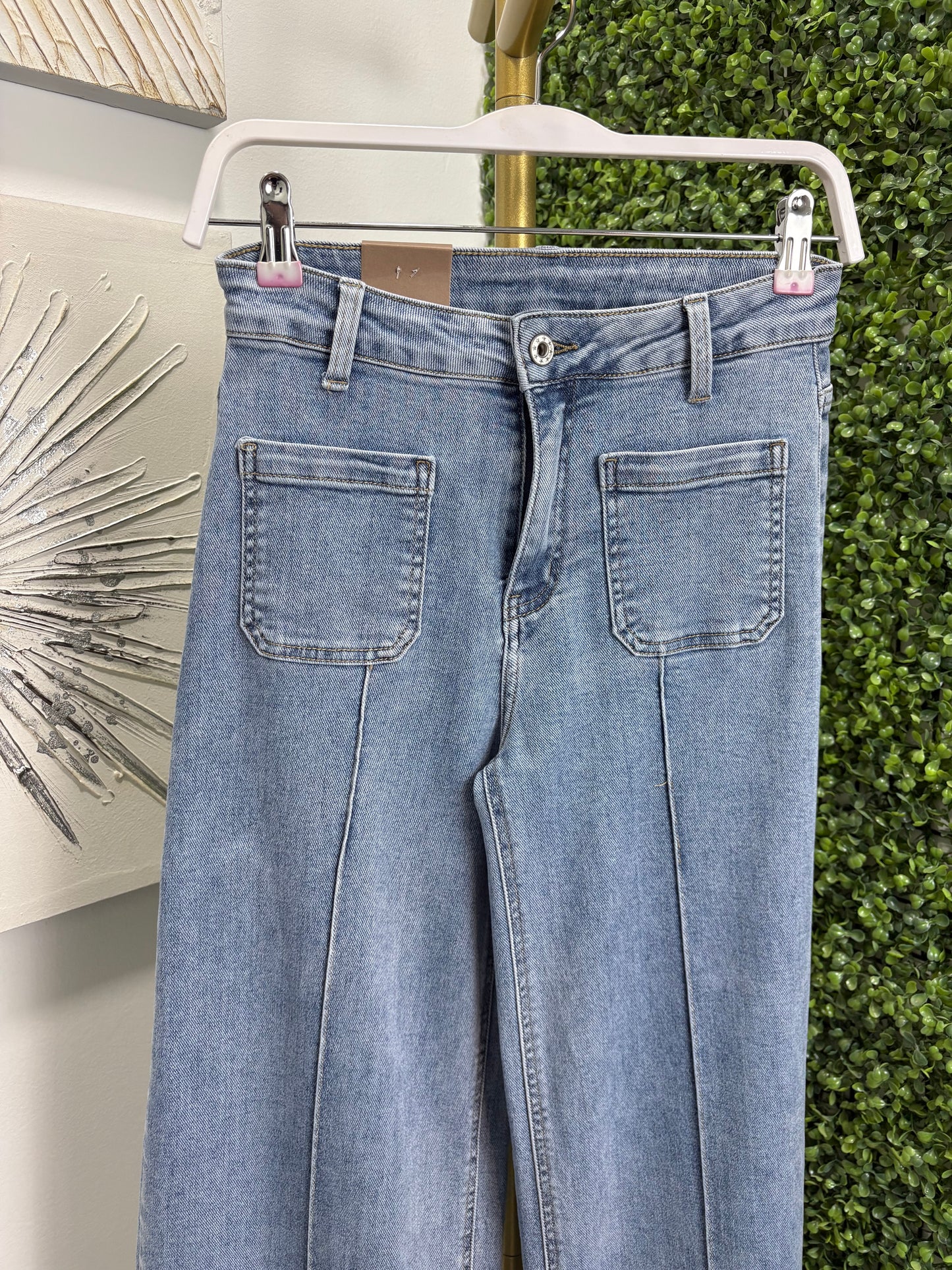Pantalón vaquero ancho Elio