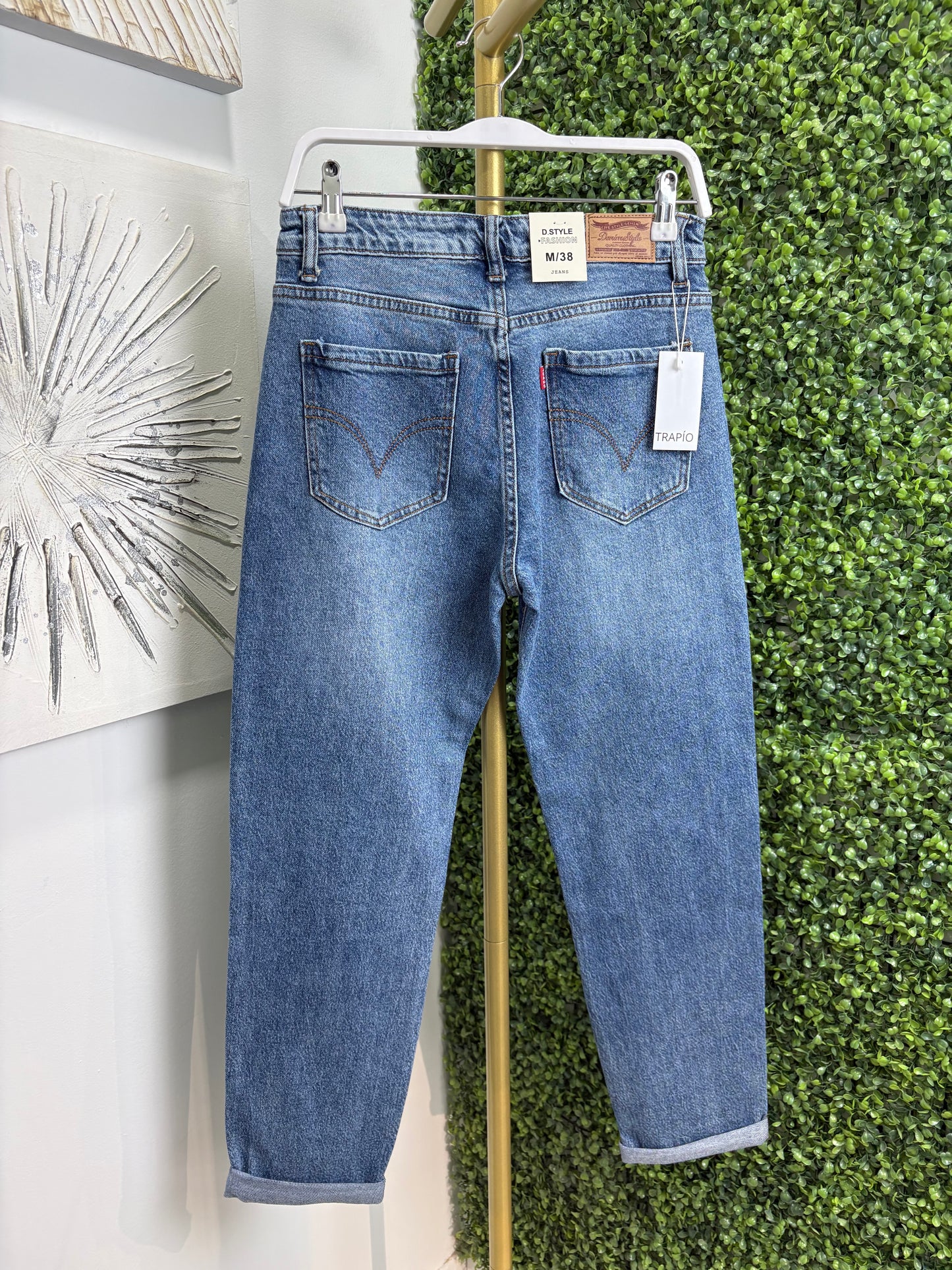 Pantalon vaquero  globo