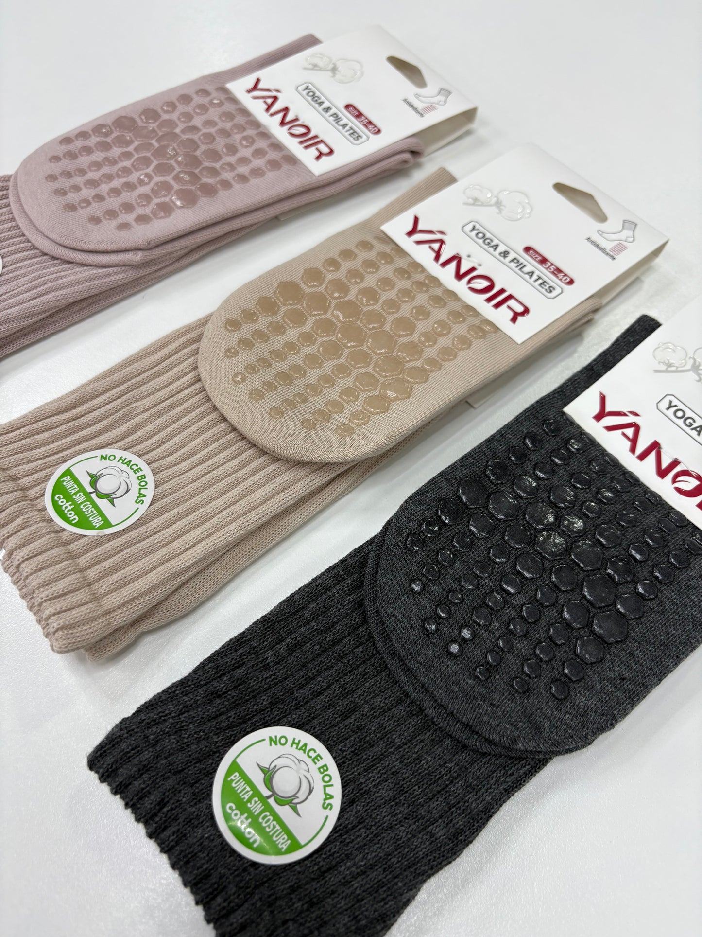 Calcetines Yanoir Yoga & Pilates – Antideslizantes y cómodos YANOIR 🧘‍♂️