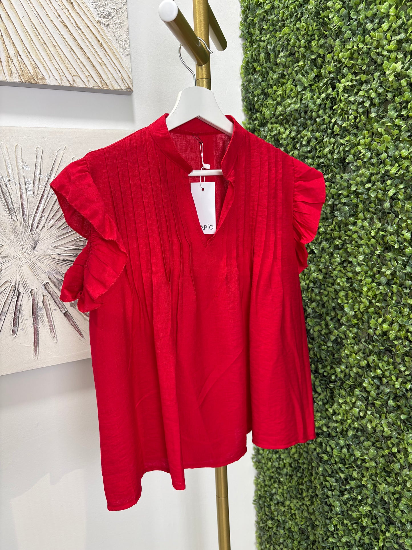 Camiseta Abril roja
