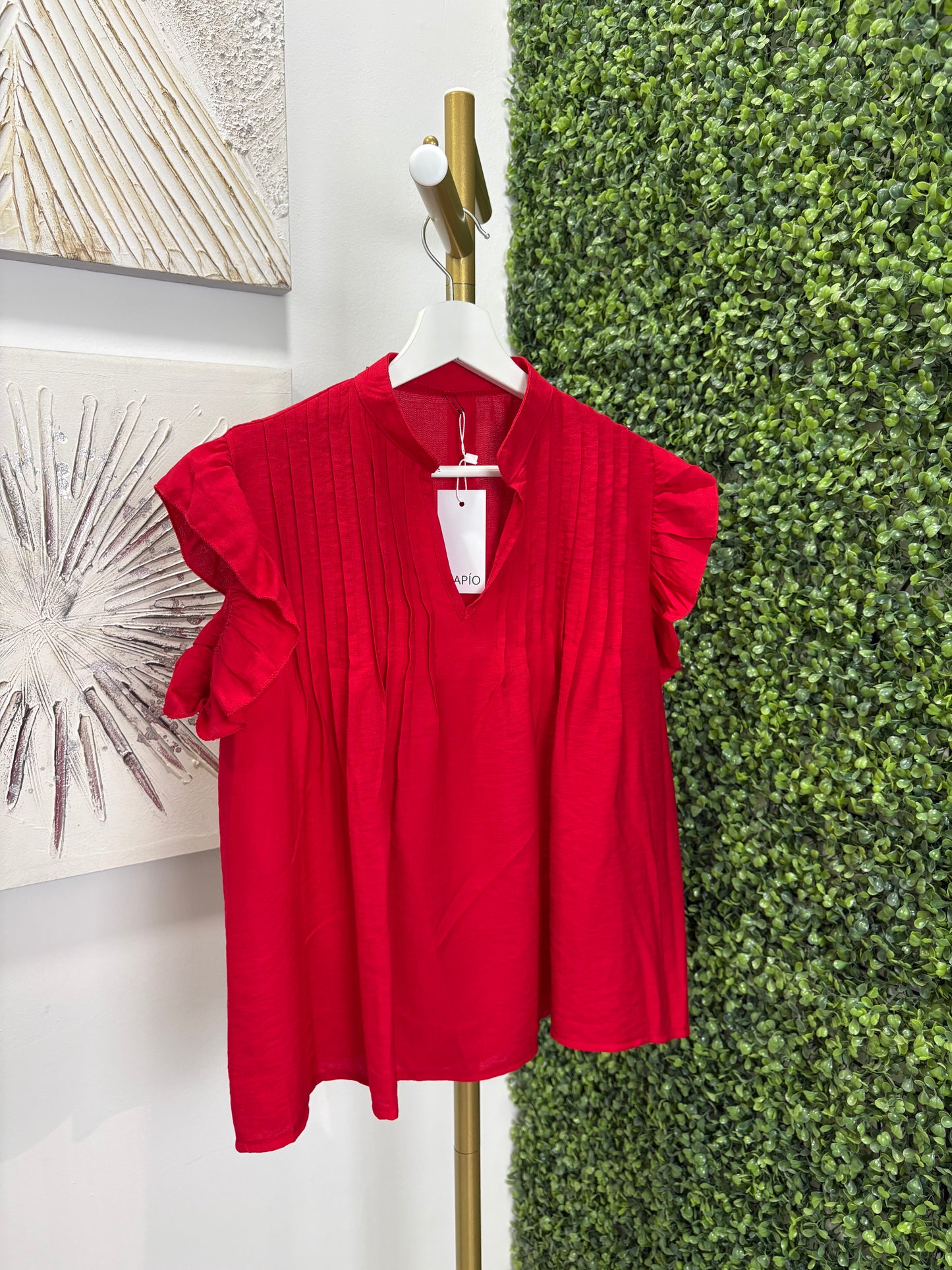Camiseta Abril roja