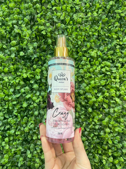 Body splash Crazy- nardo y rosa de bulgaria