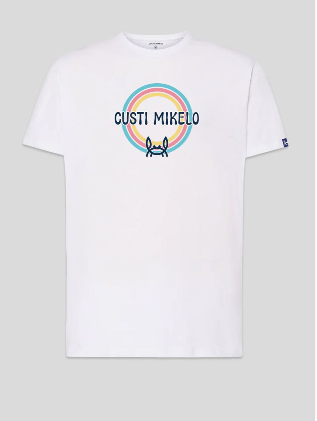 Camiseta hombre Custi Mikelo modelo arcoiris