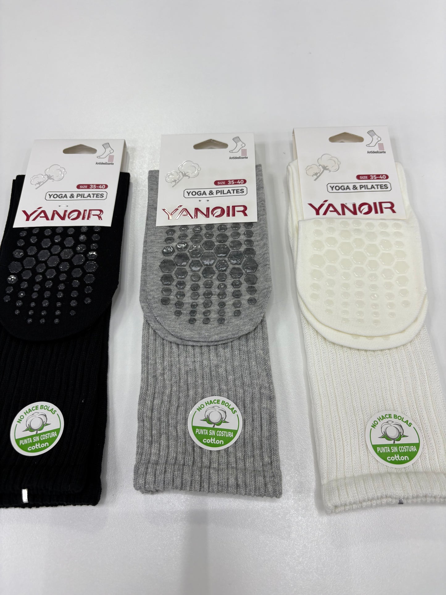Calcetines Yanoir Yoga & Pilates – Antideslizantes y cómodos YANOIR 🧘‍♂️