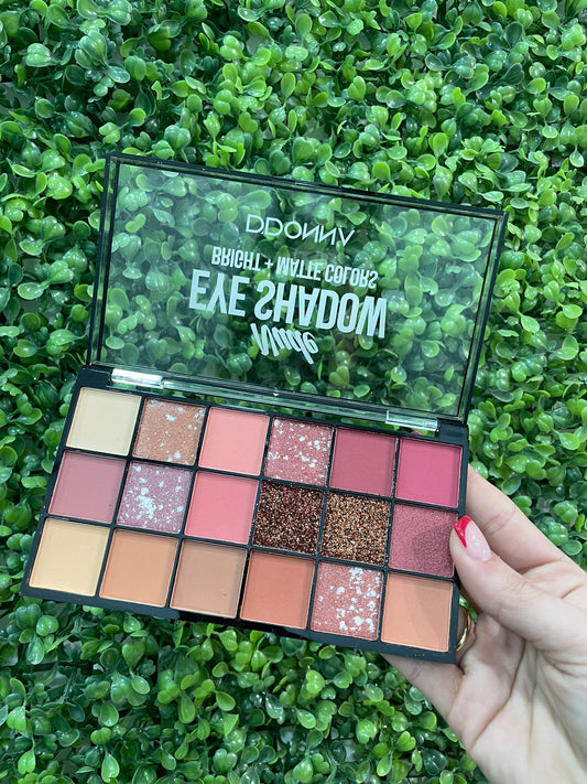 Paleta sombras Nudeeye shadow Ddonna