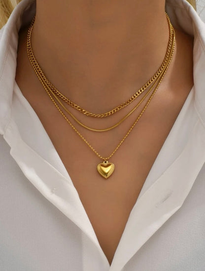 Collar Amor triple