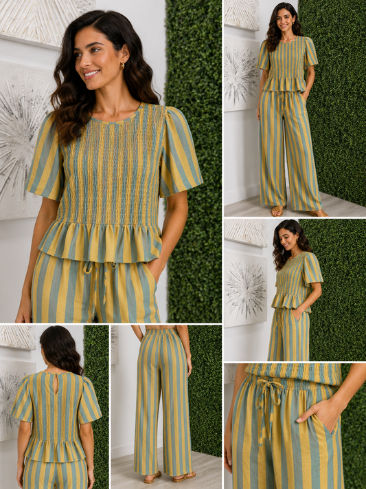 Conjunto Iris amarillo