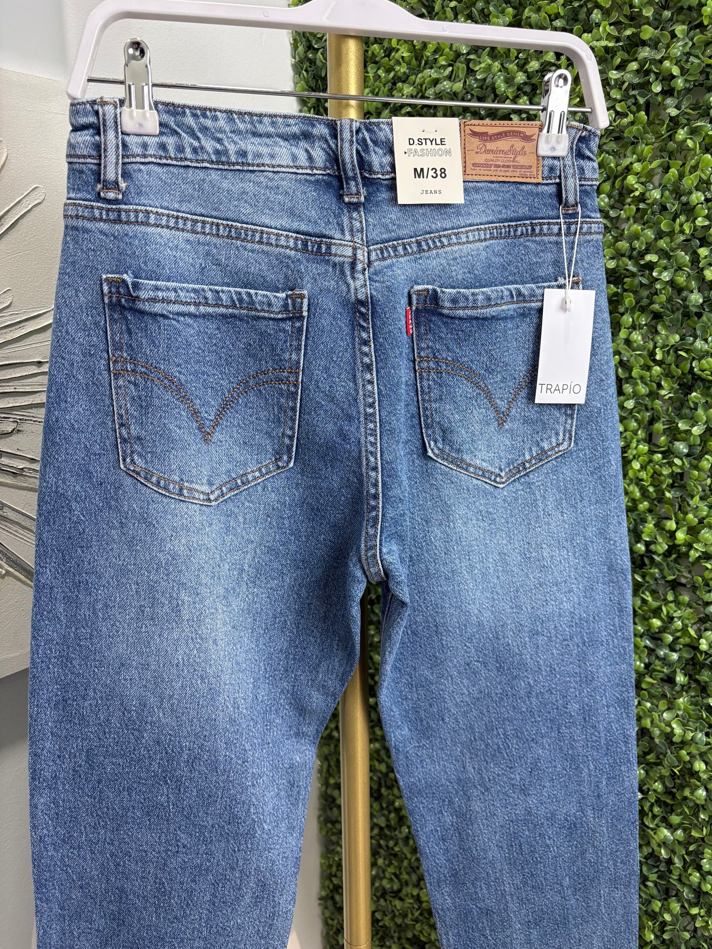 Pantalon vaquero  globo