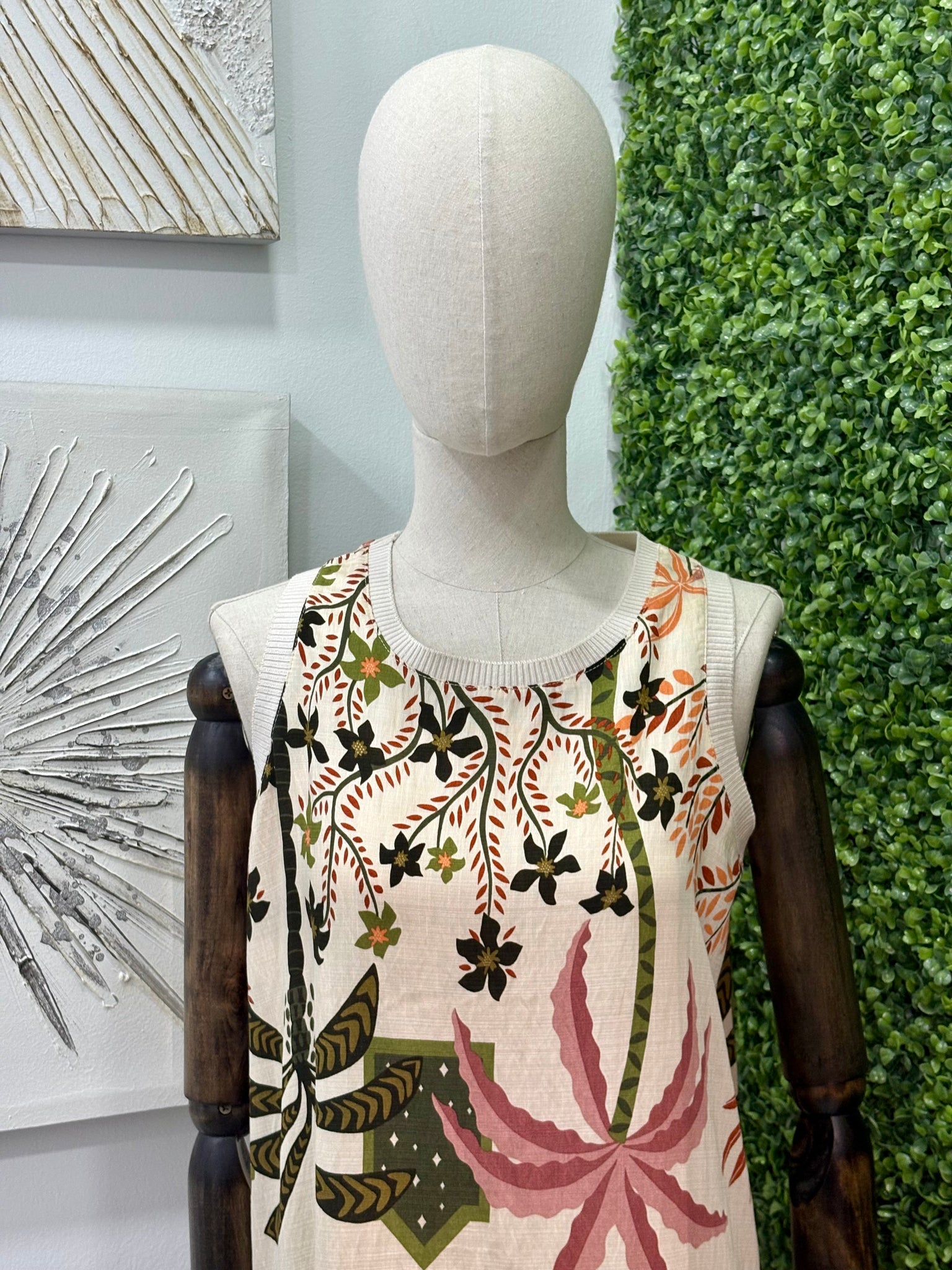 Vestido selva verde