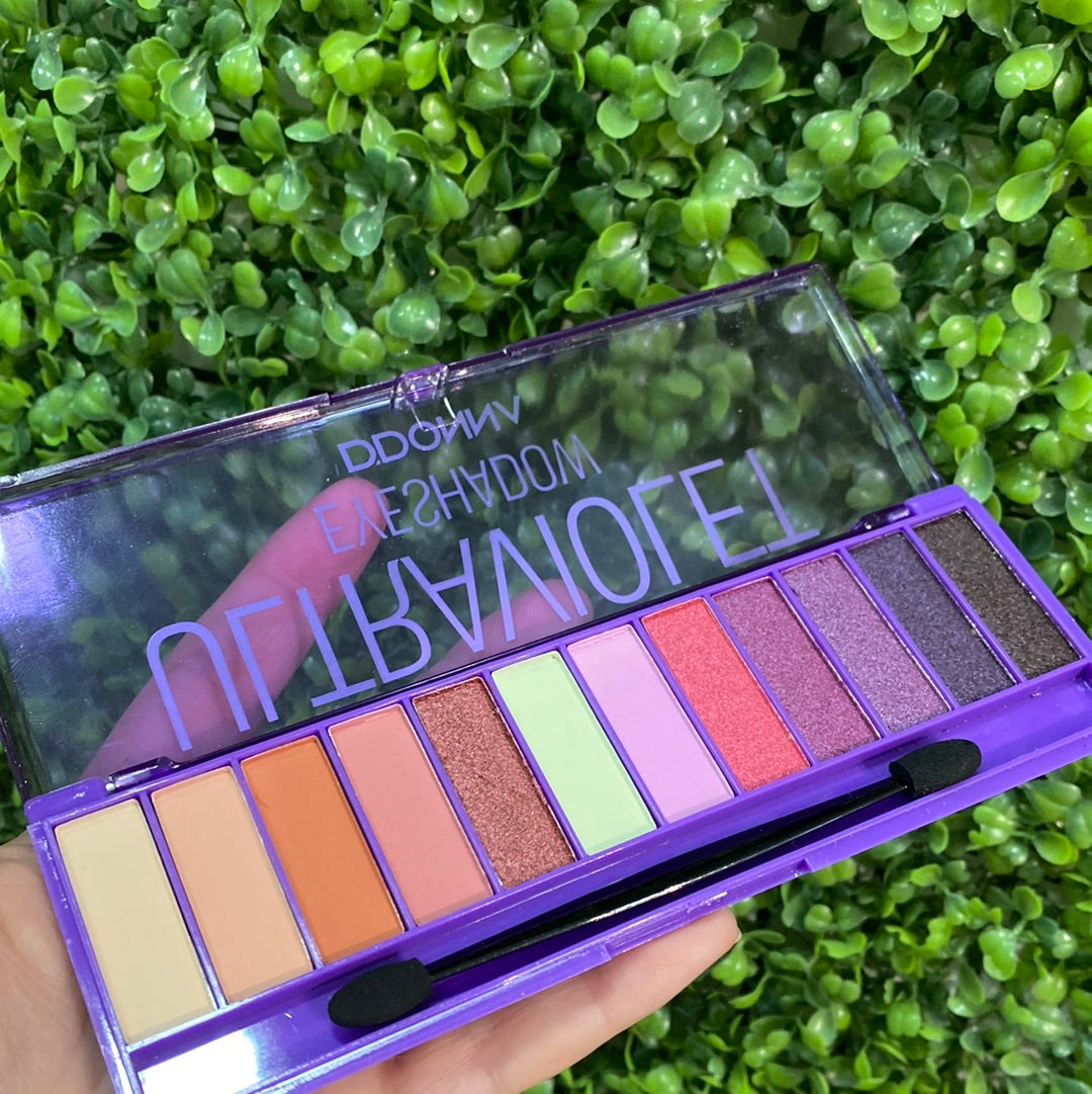 Paleta sombras Ultravioleta