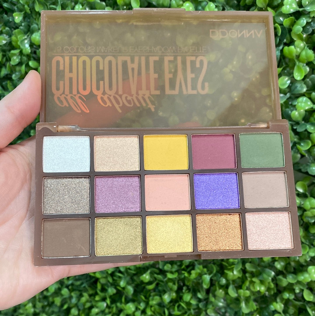 Paleta de sombras Chocolate de Ddonna