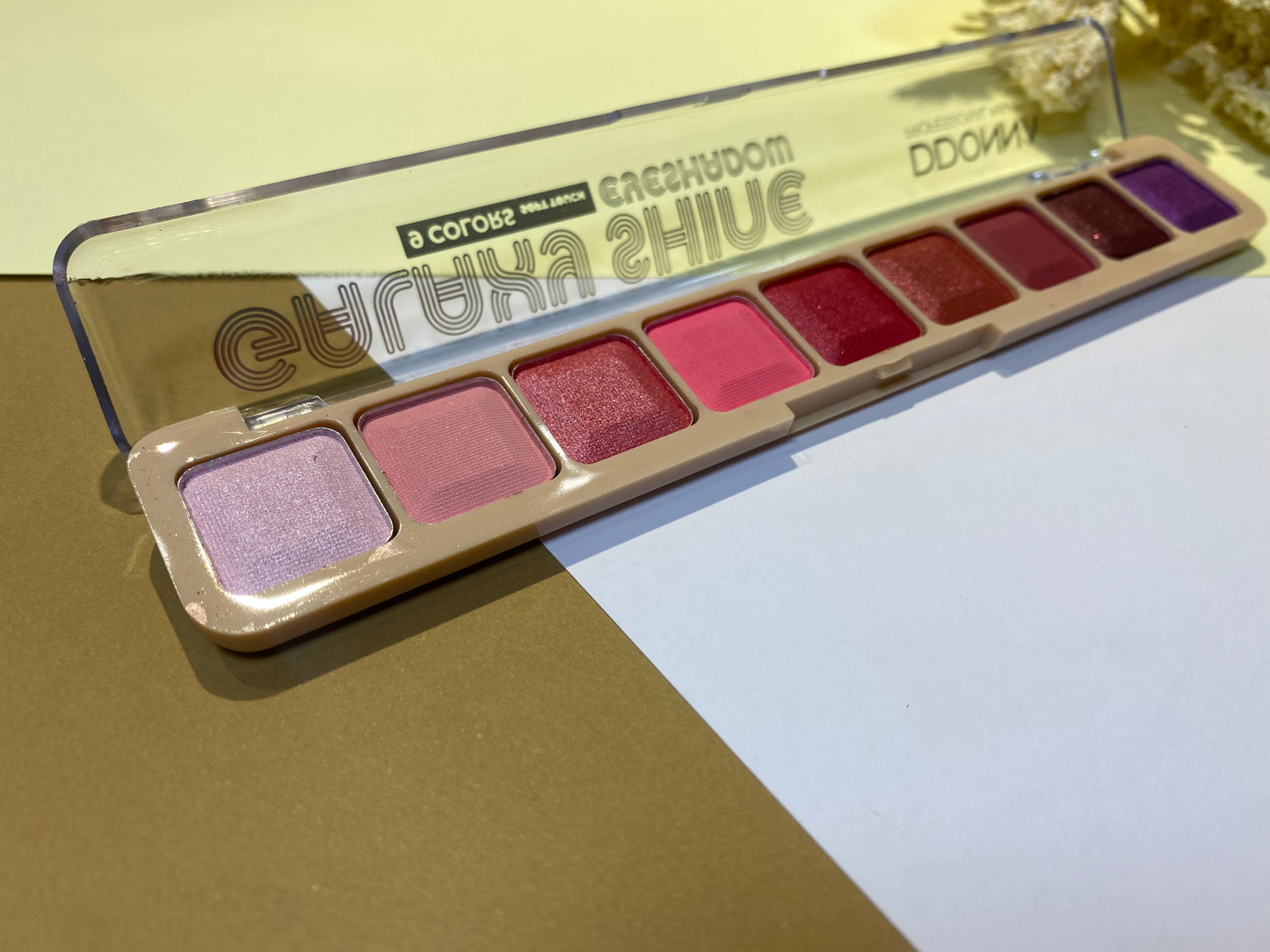 Paleta de sombras de ojos rosa Galaxy Ddonna