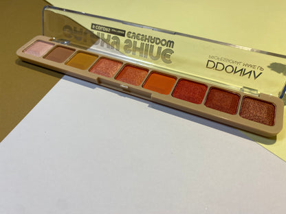 Paleta de sombras de ojos naranja Galaxy Ddonna