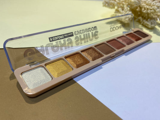 Paleta de sombras de ojos dorada Galaxy Ddonna